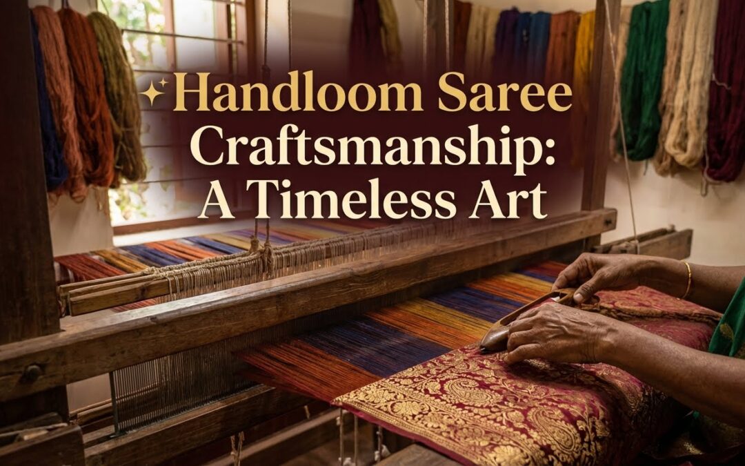 Handloom Saree Craftsmanship: A Timeless Art